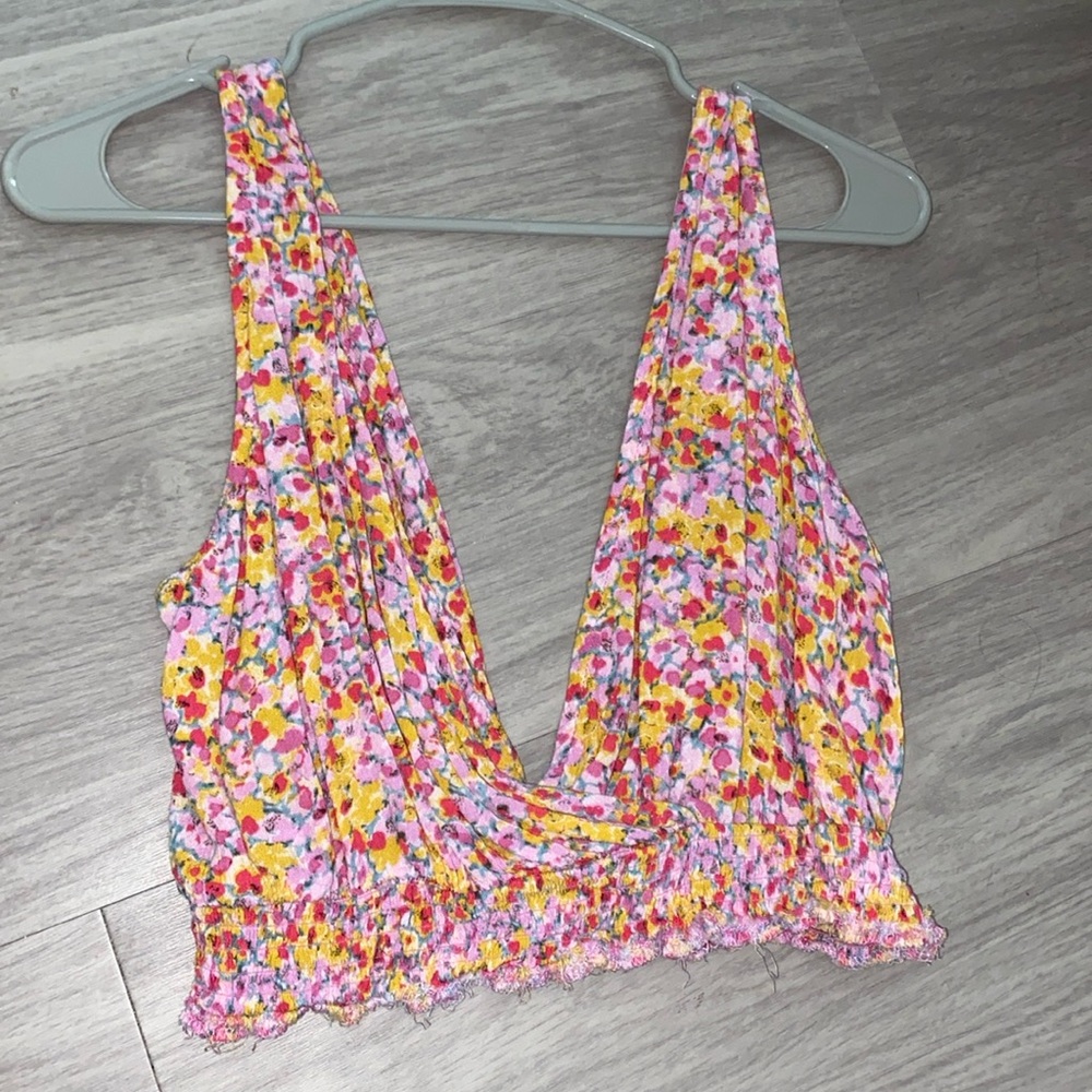 Floral Crop Top